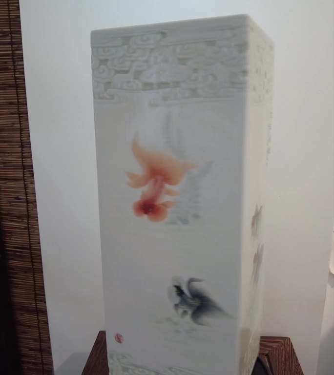 鱼纹瓷器瓷板画
