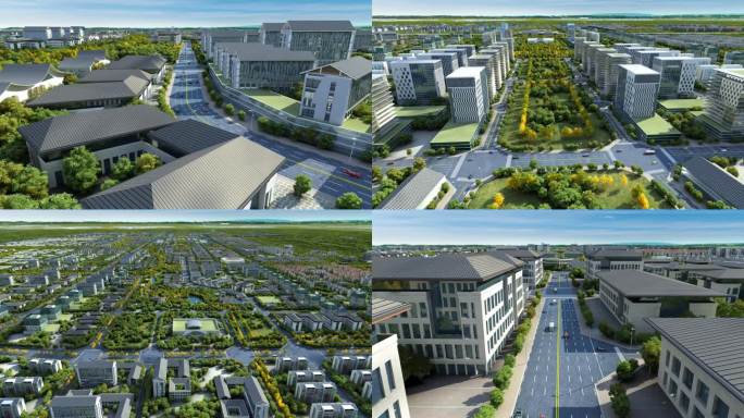 城市 规划 设计 方案 智慧 未来 建筑