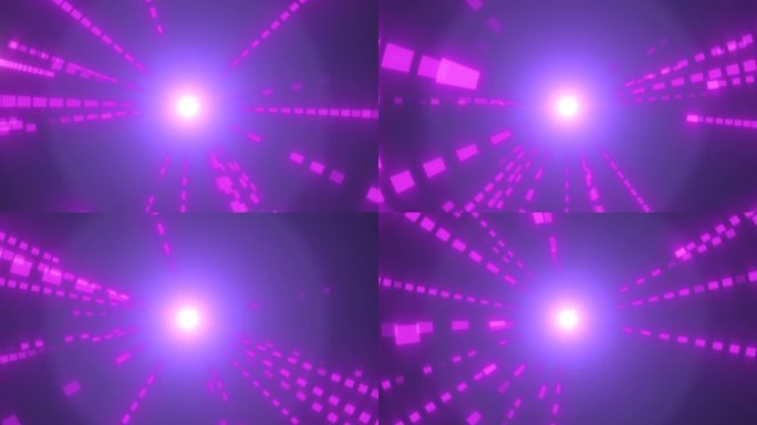 赛博朋克科技感紫色霓虹 时空隧道数据背景