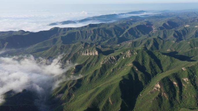 焦作云台山云海航拍