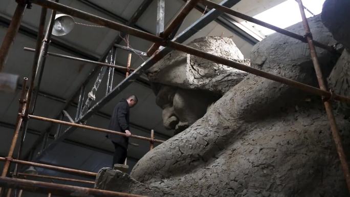 艺术制造 巨型雕塑 手艺人