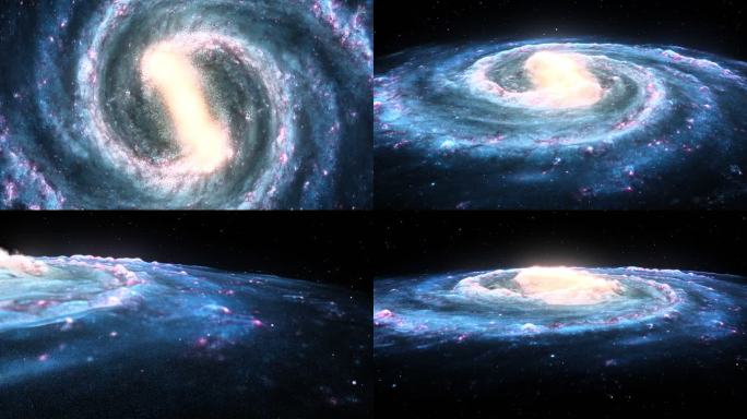 粒子星云—银河系  3D渲染