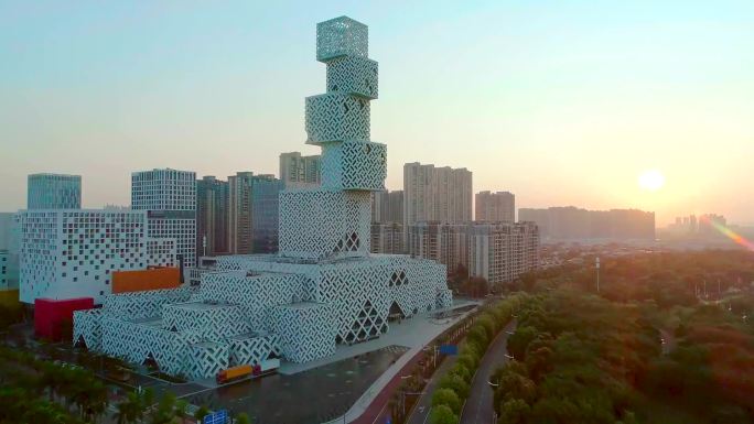 迎春花市 热闹景象 城市繁荣