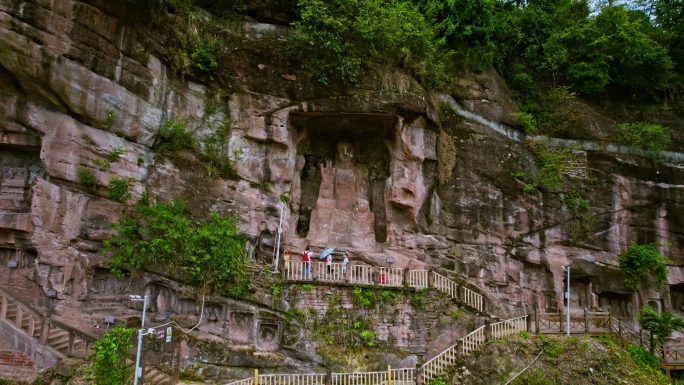 石笋山摩崖造像邛崃市