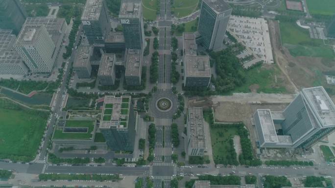 扬州科技城 航拍4k