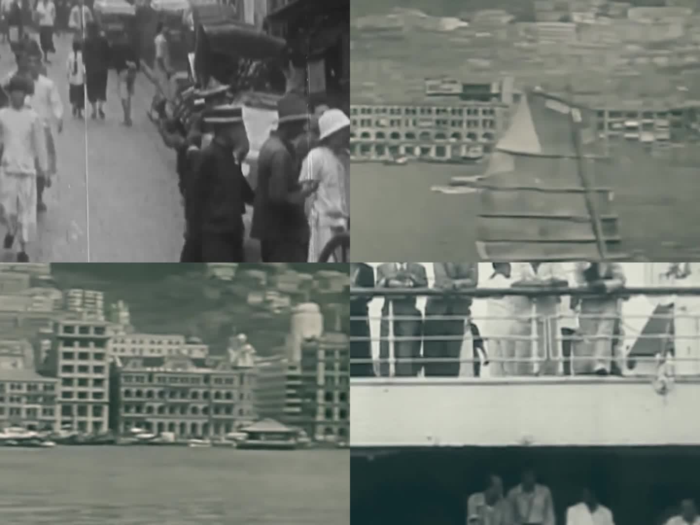 50年代香港人流客船