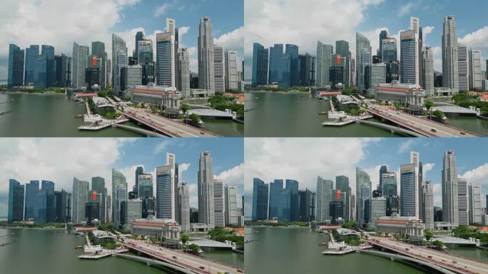 新加坡城市航拍