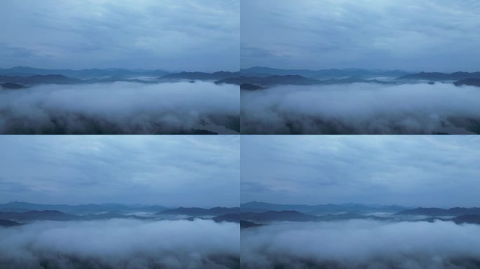 云海云雾晨雾自然风景