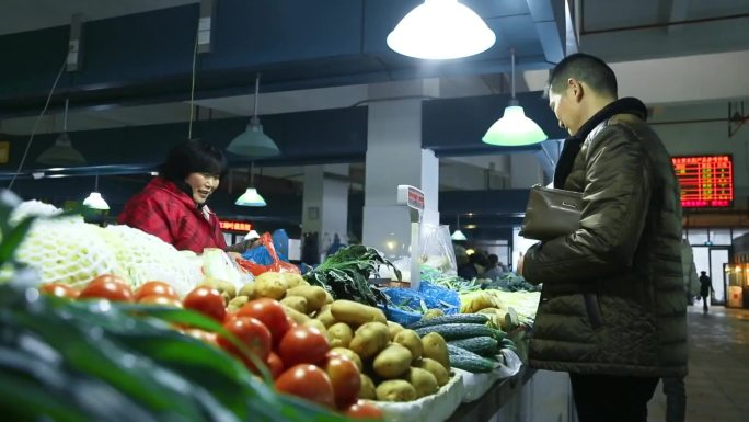 农贸市场 厨房采购 海鲜售卖