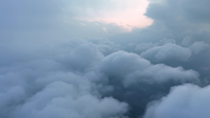 大气云层平流雾天空