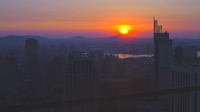 日落 落日 夕阳