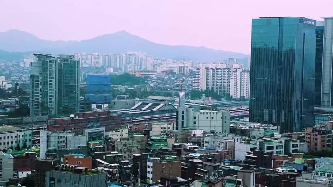 金融大厦 繁华都市 城市高楼