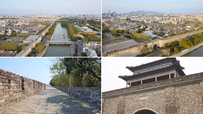 南京城墙中华门 明代城楼古建筑