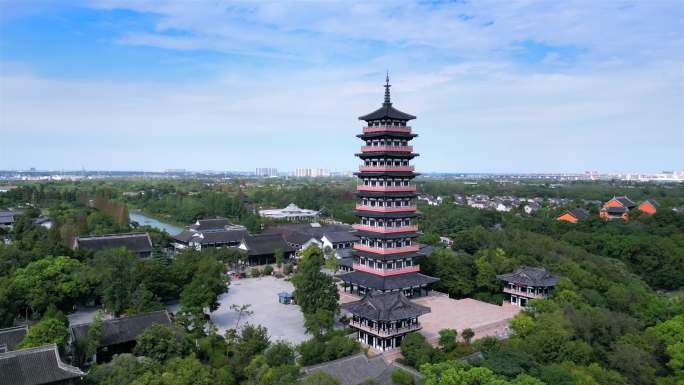 江苏省扬州市大明寺风光