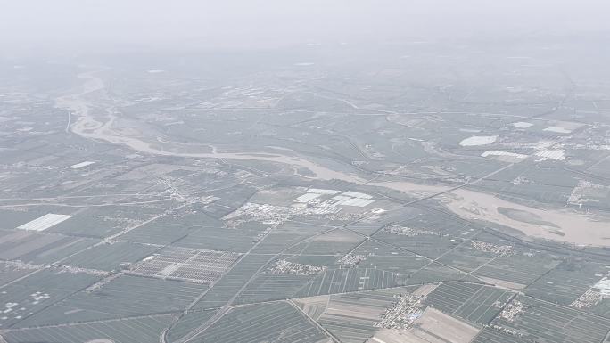 云 航拍 飞机 山川 山脉 大地 河流