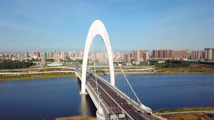 山西太原通达桥 跨河大桥