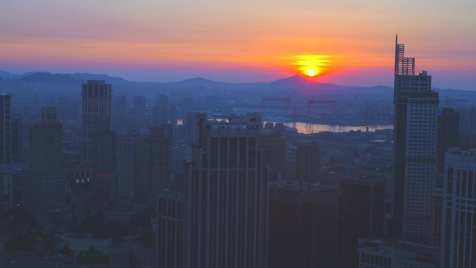 日落 落日 夕阳