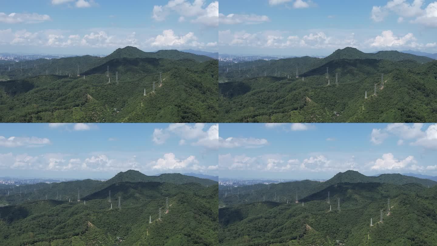 深圳银湖山郊野公园航拍