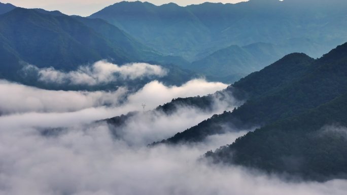 山区云海航拍