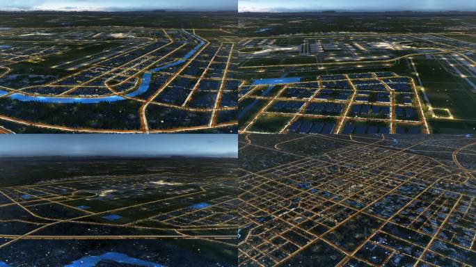 大兴机场 北京 标志 城市 夜景 发展