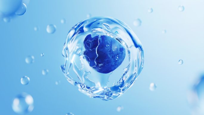 三维水球 细胞 （C4D工程）