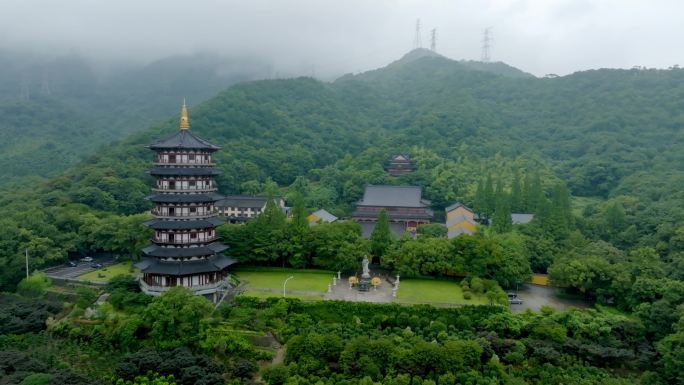 【4k】宁波北仑瑞岩寺航拍合集