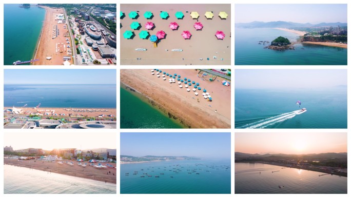 大连金石滩航拍1