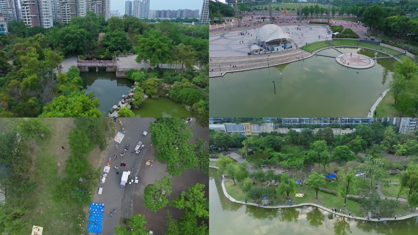 成都温江光华公园4k