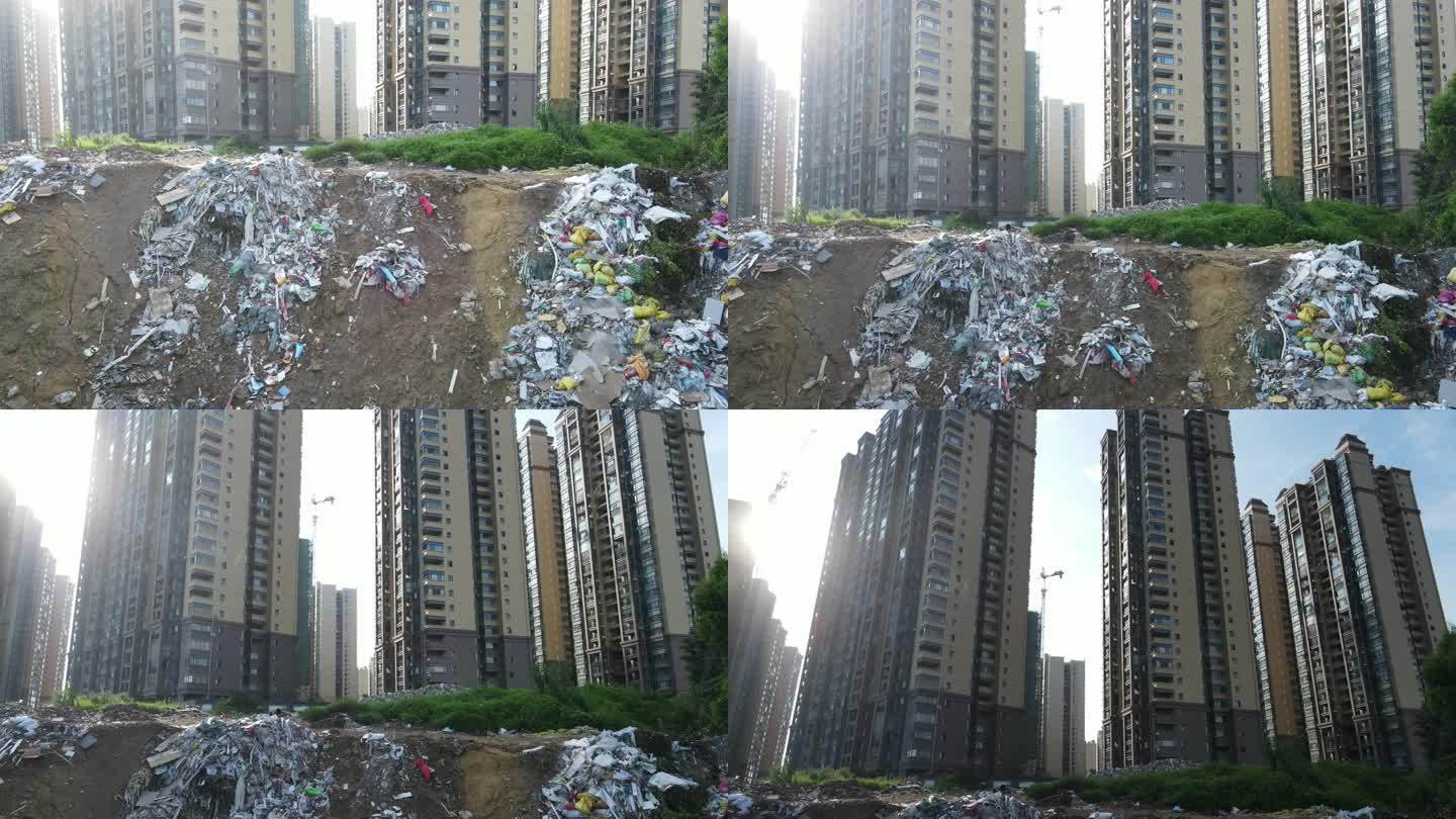 城市垃圾脏乱差环境污染