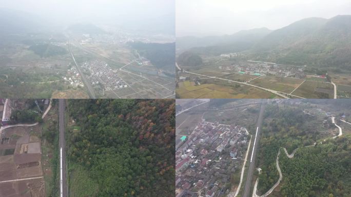 台州三门山林田间风景