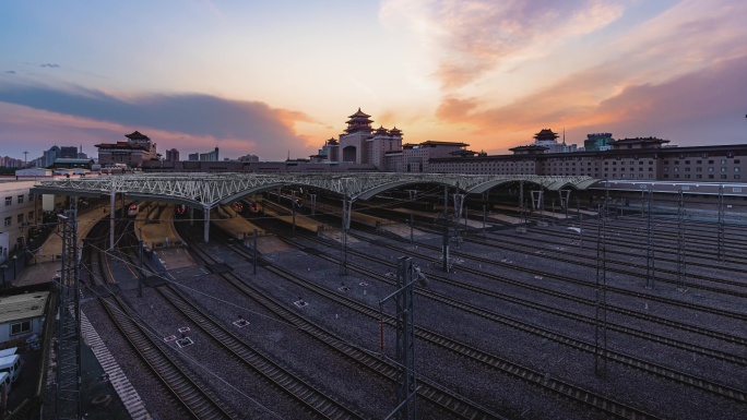 【8K】 北京西站延时