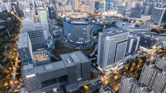 城市 繁华夜景