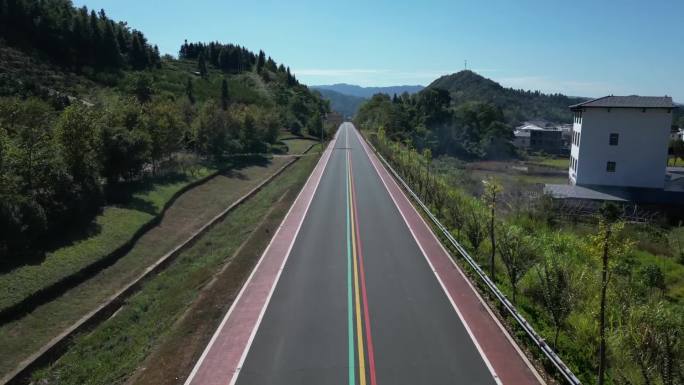 舒适乡村风景   农村道路