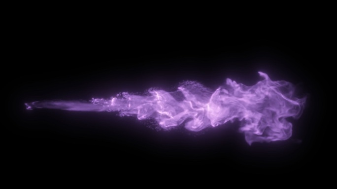 紫色火焰能量喷射带通道