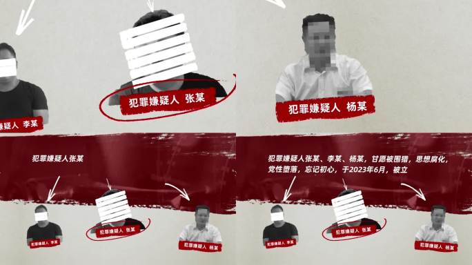 纪委监察 警示教育 反腐人物关系网B25