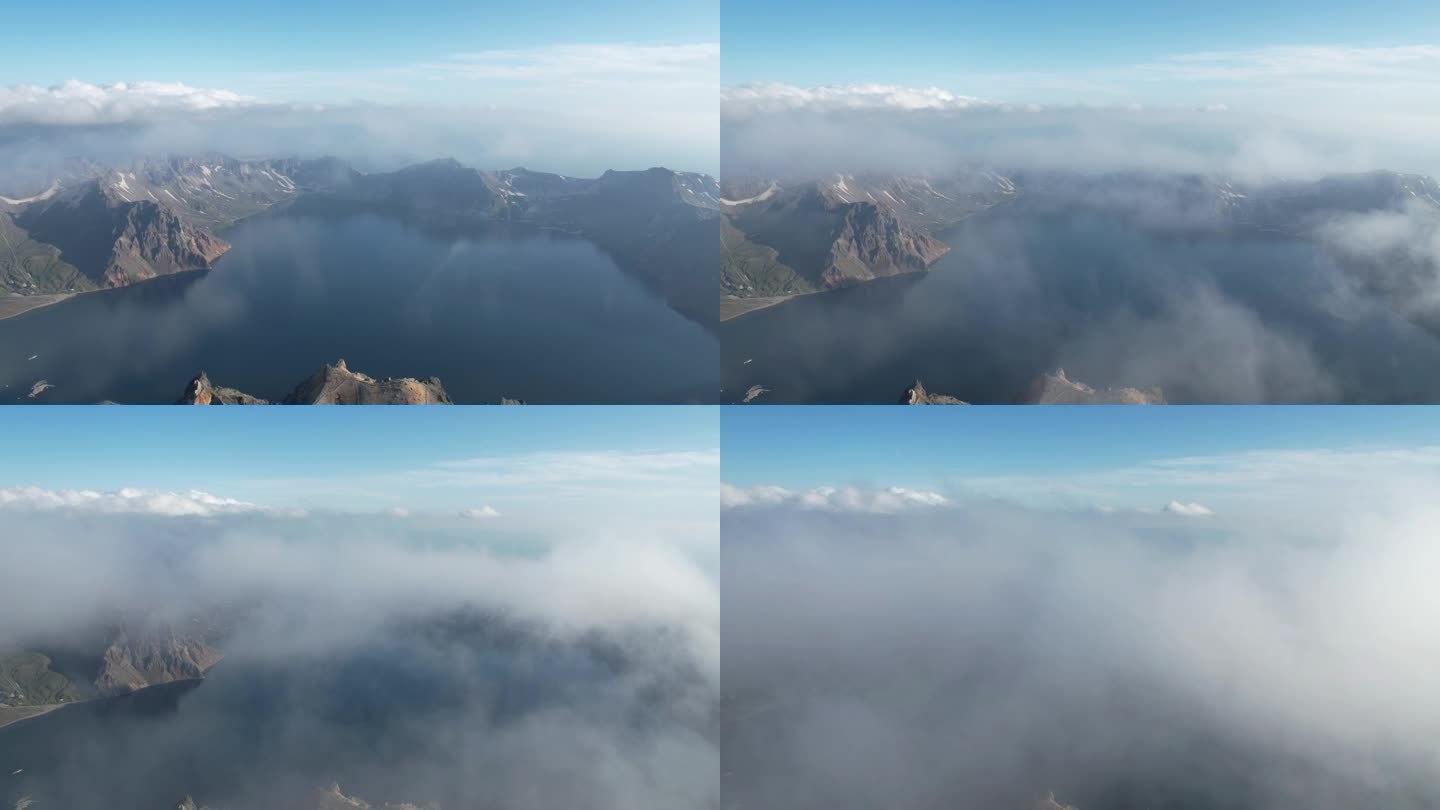 长白山天池-云雾中的美景