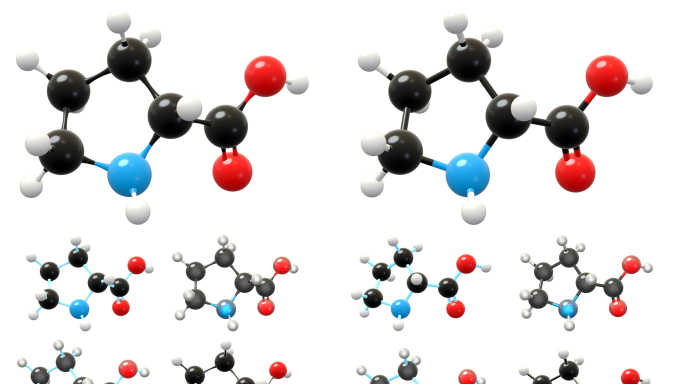 脯氨酸分子动画