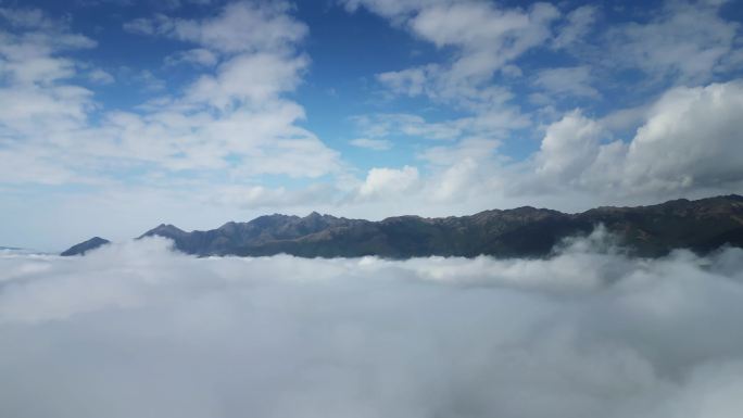 云海大山电视塔飞云之上合集4K