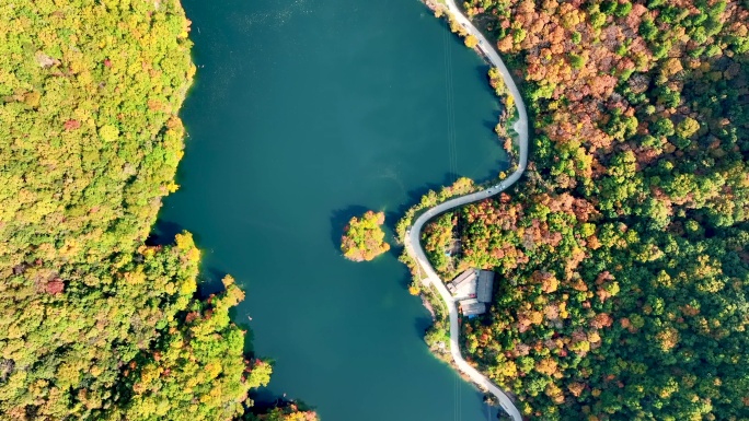 河谷山河湖面湖水大山湖泊绿水青山河流水湖