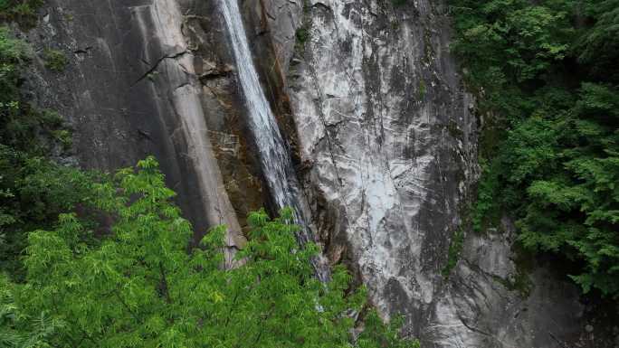 西安周至老县城 秦岭黑河森林公园 航拍