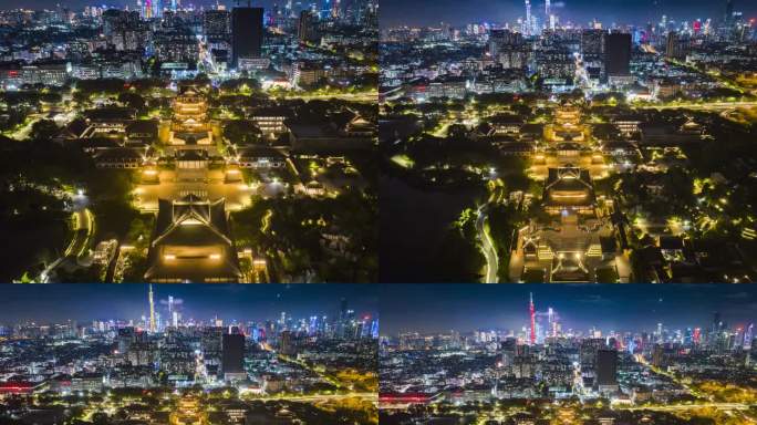 广州市文化馆新馆夜景延时05