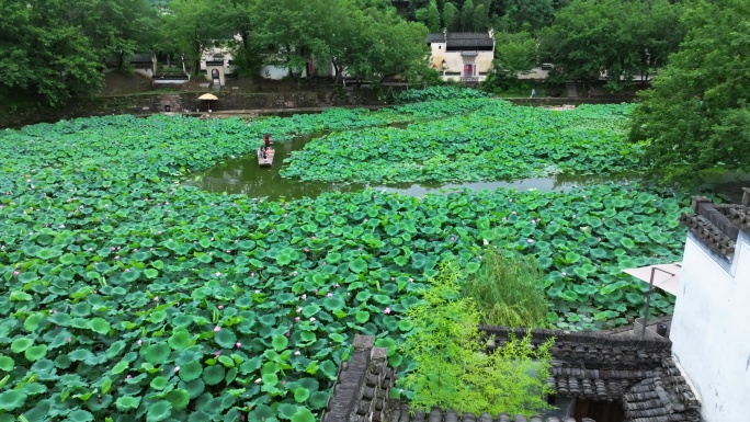 夏天呈坎航拍