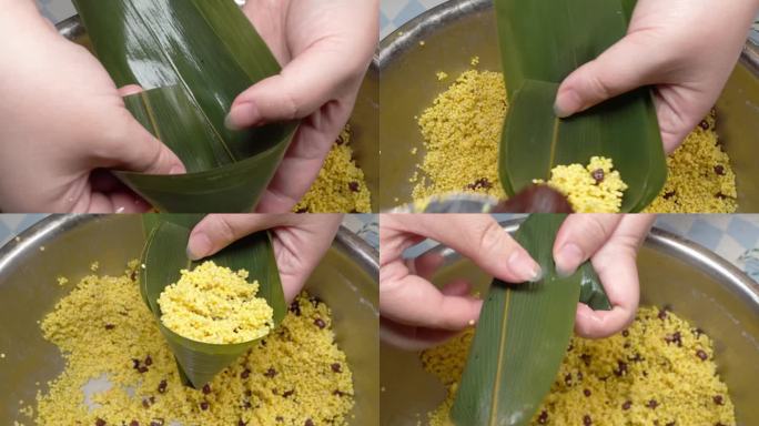 糜子米粟米粽子 (2)