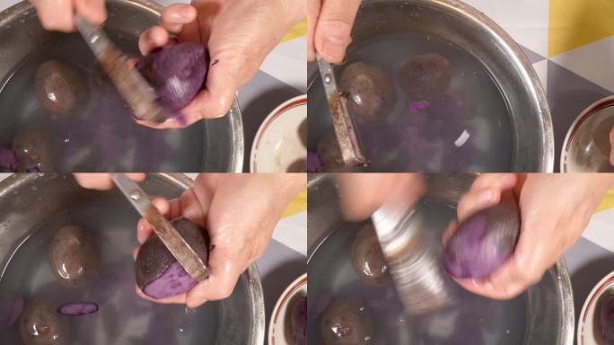 花青素黑土豆清洗 (3)