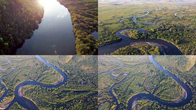 亚洲第一湿地 额尔古纳湿地 湿地公园