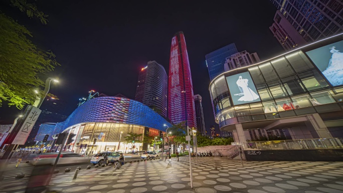 深圳节日大道卓越中心延时