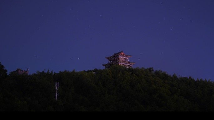 凤凰山星空星星