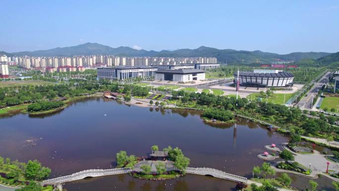 南平建阳 南平大剧院 水之厅公园