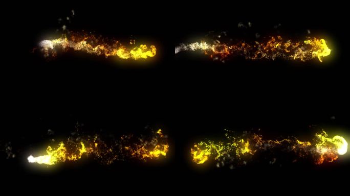 火焰火特效火蛇4KAE工程