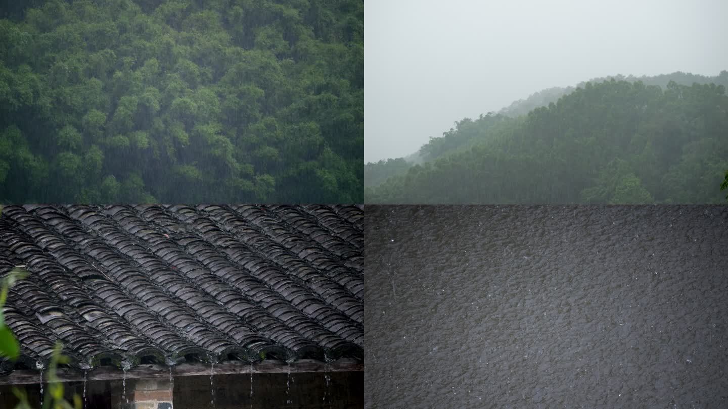 下雨下暴雨雷雨台风雨